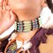 Ancient Tribal Choker Necklace - Costume Accessories Ethnic Beaded Jewelry